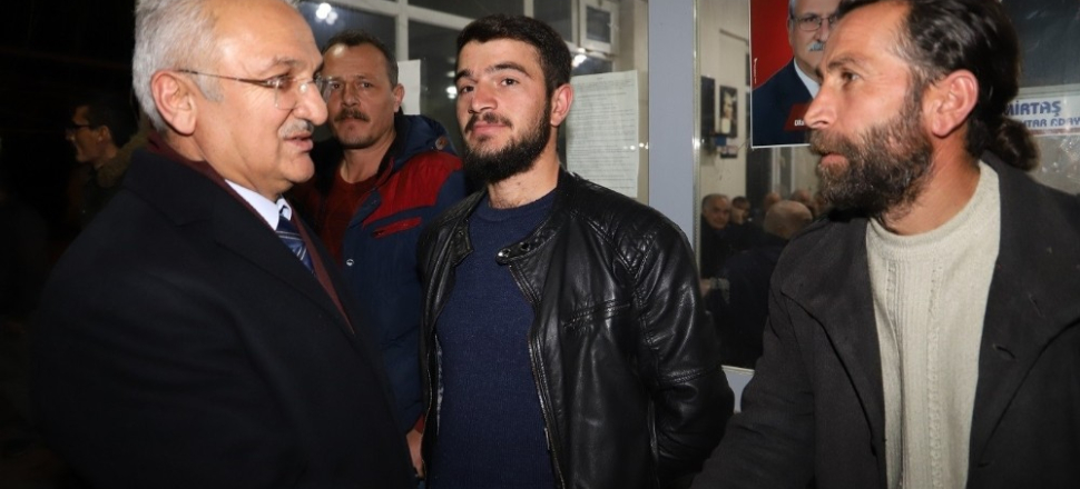Erzincan'da Cemalettin Başsoy, Ulalar Beldesi’nde ziyaret etti