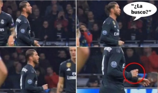 Sergio Ramos'un olay hareketi ortaya çıktı!