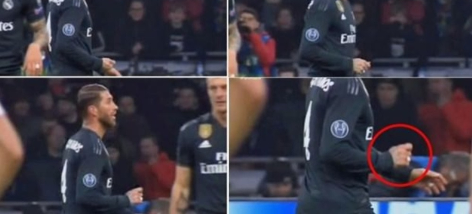 Sergio Ramos'un olay hareketi ortaya çıktı!