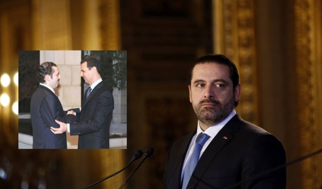 Başbakan Hariri, Esed ile fotoğrafını anlattı...