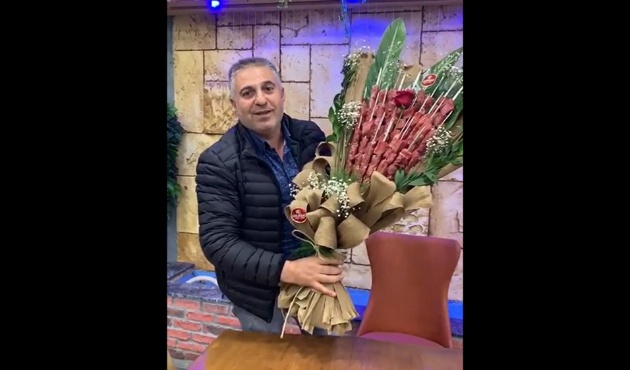 Böyle olur Gaziantepli'nin 14 Şubat hediyesi...