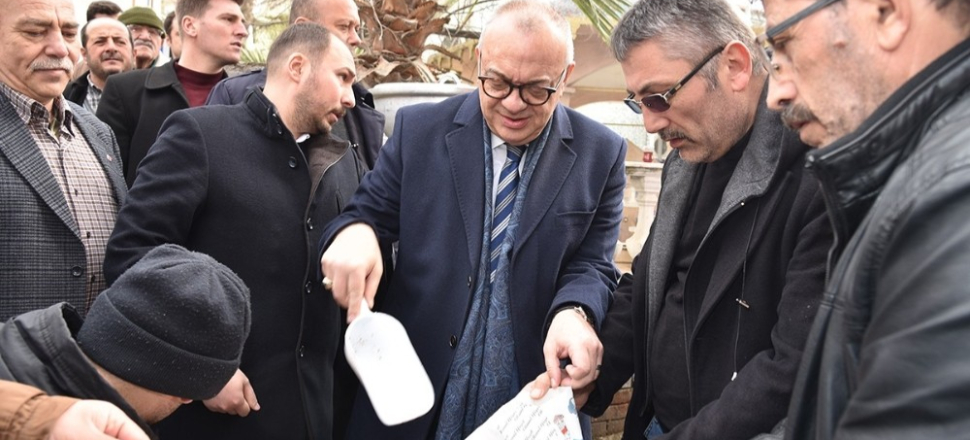 Manisa'da Başkan Cengiz Ergün’e Muradiye’de büyük ilgi