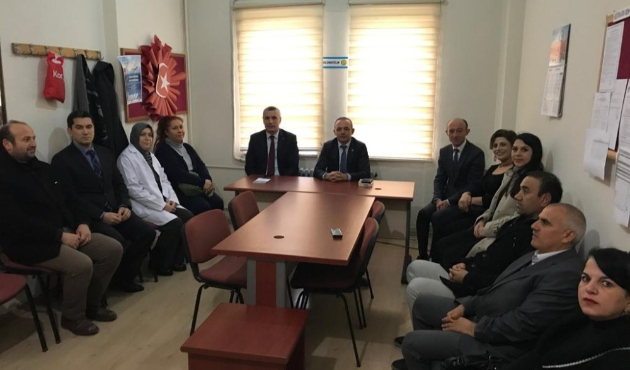 Balıkesir'de Kaymakam Hüseyin Öner, İmam Hatiplilerle buluştu