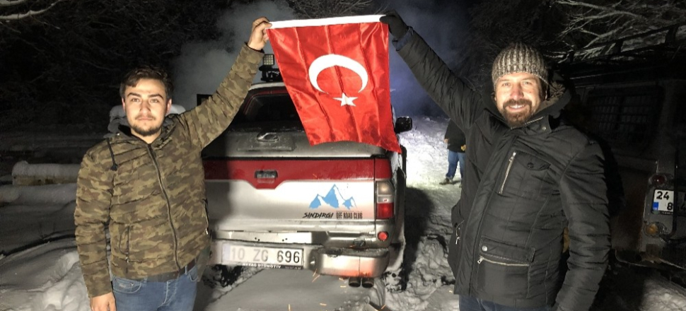 Balıkesir'de Off Roadçular Ulus dağında bir araya geldi
