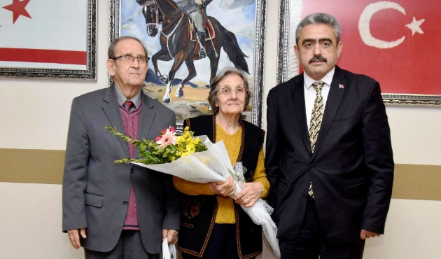 Aydın'da Başkan Haluk Alıcık, yarım asırlık çiftleri ağırladı