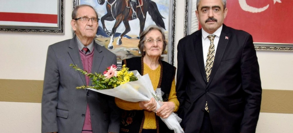 Aydın'da Başkan Haluk Alıcık, yarım asırlık çiftleri ağırladı