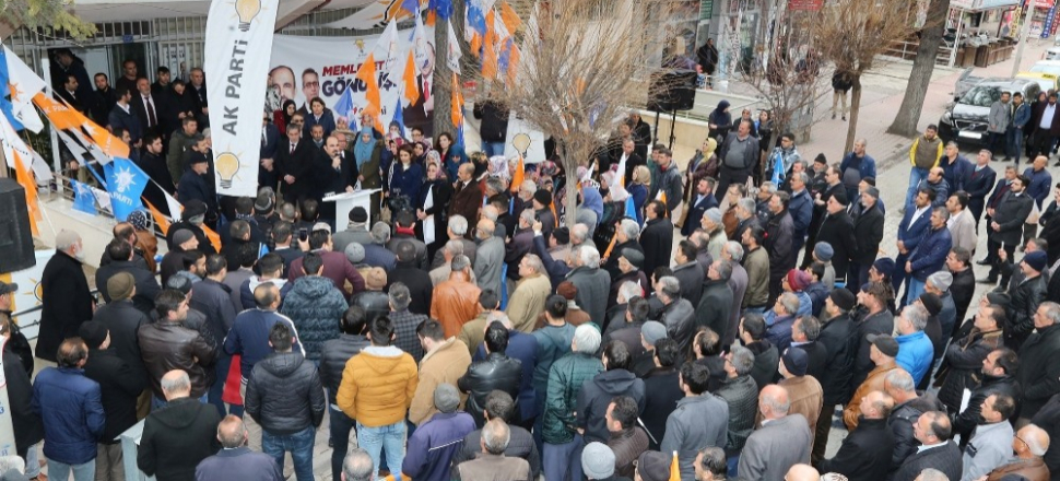 Konya'da Başkan Uğur İbrahim Altay, Sarayönü ilçesinde vatandaşlarla buluştu