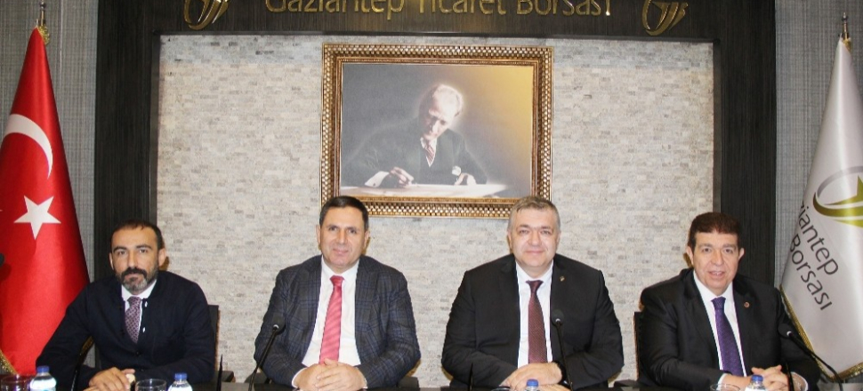 Gaziantep'te antep fıstığı sektör temsilcileri GTB’de buluştu