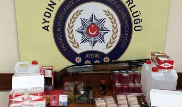 Aydın'da cinsel içerikli ürün satanlara baskın: 7 gözaltı
