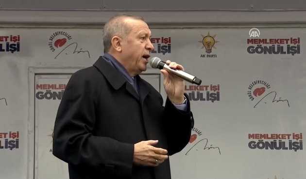 Erdoğan'dan polisin elini ısıran HDP'liye tepki!