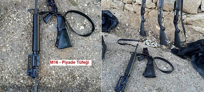 Azılı terörist Lice'de yakalandı... Bütün silahlar ABD yapımı