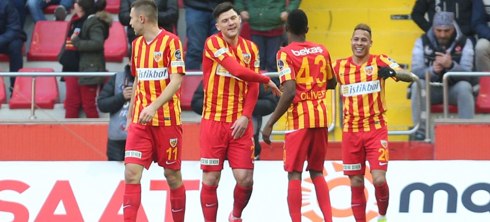 Kayserispor'un bileği bükülmüyor!