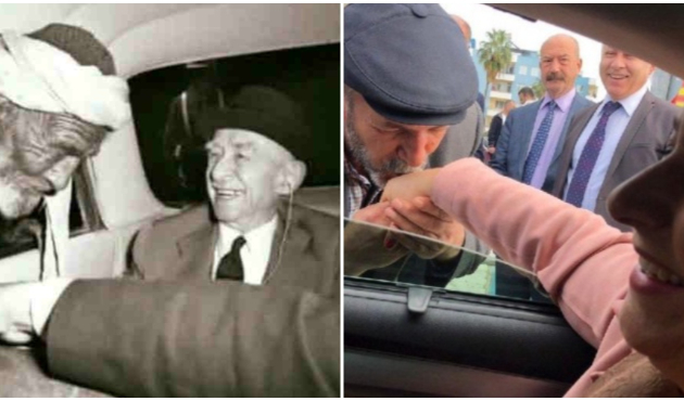 Bu görüntü tepki topladı: CHP'li vekil, yaşlı vatandaşa el öptürdü