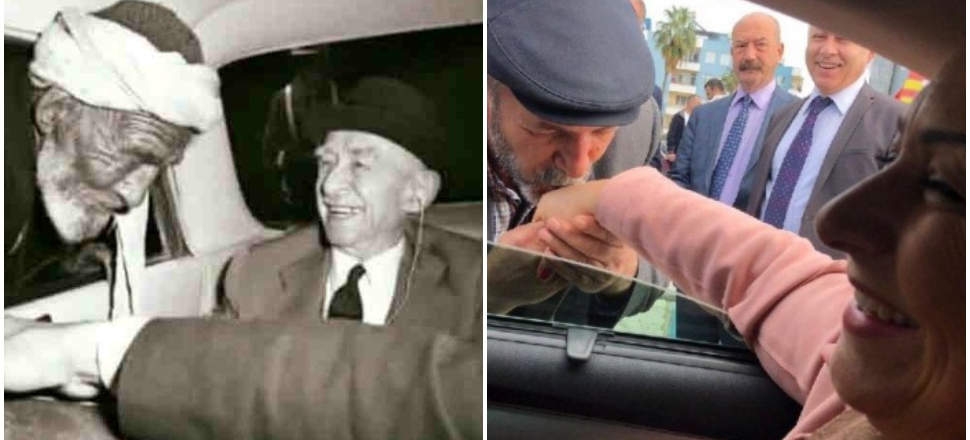 Bu görüntü tepki topladı: CHP'li vekil, yaşlı vatandaşa el öptürdü