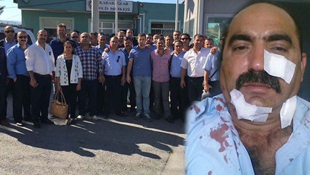 İzmir'de otobüs şoförüne 'kart bas' dayağı