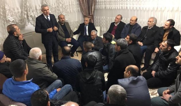 Malatya'da Osman Güder seçim çalışmalarına devam ediyor