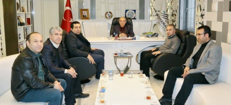 Adıyaman'da EYU-Der yönetimi Hüsrev Kutlu ile buluştu