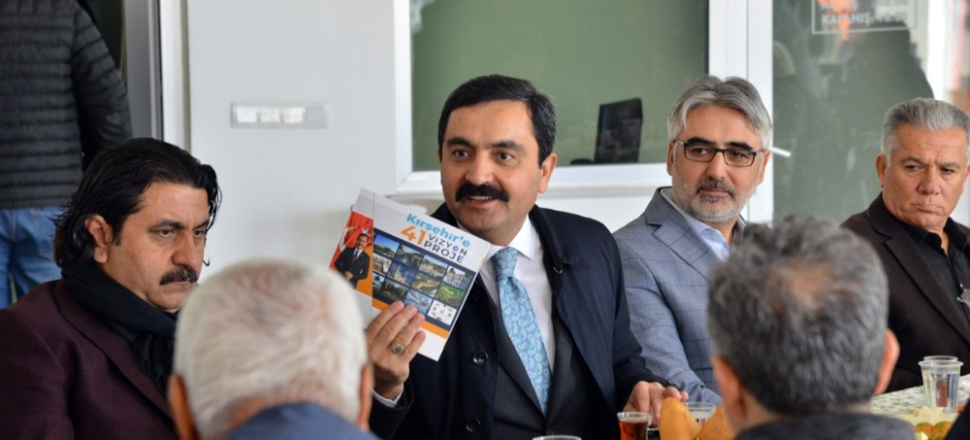 Kırşehir Belediye Başkanı Yaşar Bahçeci; “Şehri, Kırşehirliler ile imar ediyoruz"