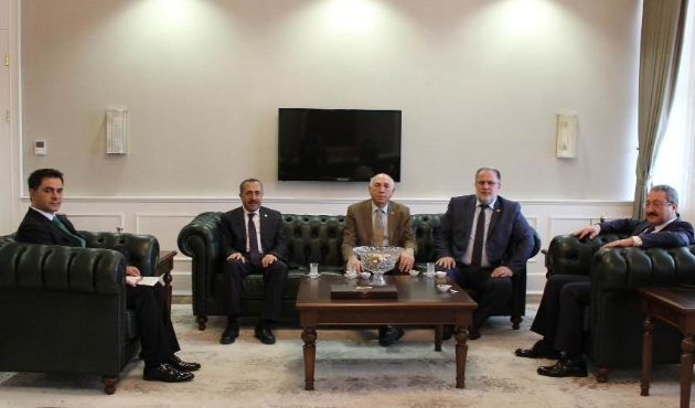 Van'da AK Parti vekilleri Bakan Yardımcısı Muhammet Güven’le görüştü