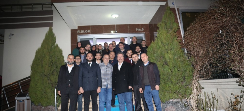 Kayseri'de Başkan Mustafa Palancıoğlu bina toplantısında