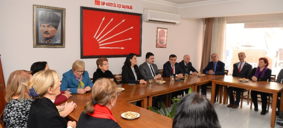 Balıkesir'de Başkan Hasan Avcı’dan rakibi Esin Balıbek’e ziyaret