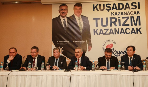 Aydın'da Mustafa Savaş; “Turizmi yeniden yapılandıracağız”