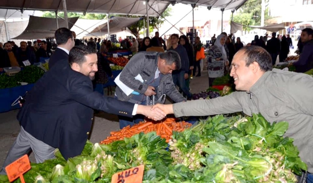 Mersin'de İhsan Gültekin: "Tanzim satış noktalarını Mezitli’ye getireceğiz"