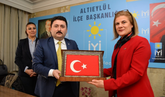 Balıkesir'de Başkan Hasan Avcı’dan İYİ Partiye ziyaret