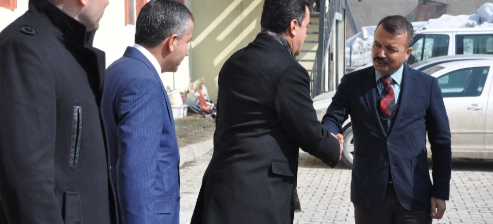 Hakkari'de Kaymakam Ramazan Kendüzler’den sporculara ziyaret