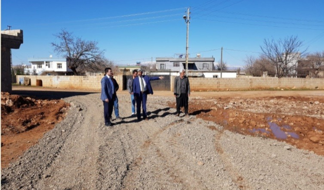 Adıyaman'da Kaymakam Ahmet Gencer köylerde incelemede bulundu