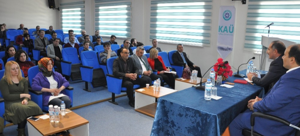 Kars'ta Hüsnü Rektör Kapu, akademik birimlerde incelemelerde bulundu