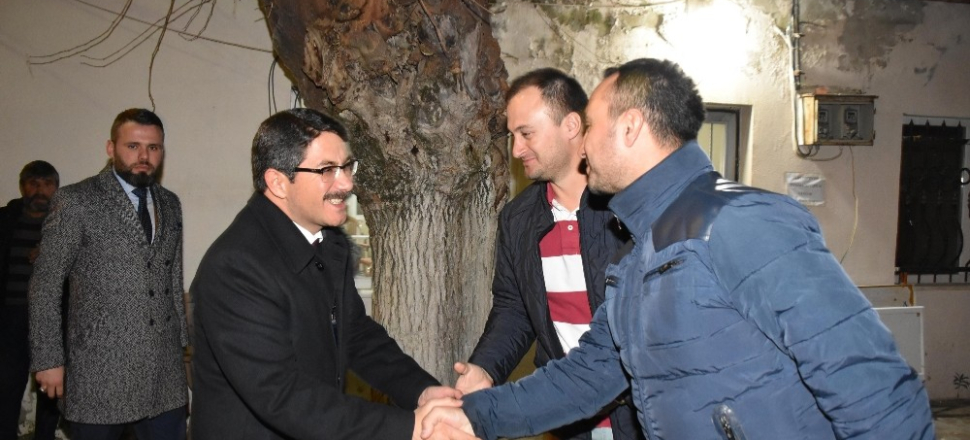 Manisa Karayenice’de Başkan Ömer Faruk Çelik’e coşkulu karşılama