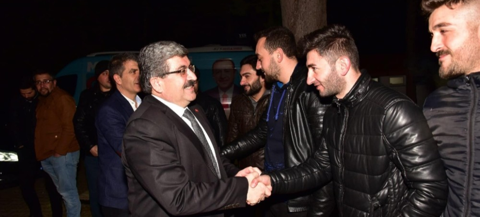 Bilecik'te Başkan Nihat Can, Selöz Köyü sakinleri ile buluştu