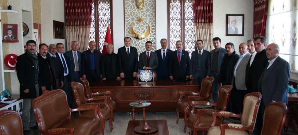 Van ESOB Başkanı İsa Berge’den Gürpınar’a ziyaret