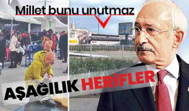 CHP'ye böyle seslendiler: Aşağılık herifler!