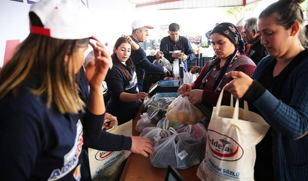 Adana'da ilk tanzim satış noktası açıldı...
