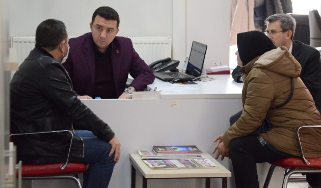 Bilecik'te Başkan Fahih Bakıcı ’Halk Günü’nde vatandaşlarla görüşüyor