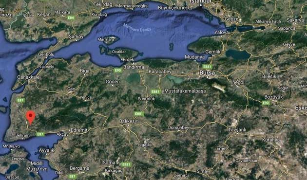 Çanakkale'de deprem