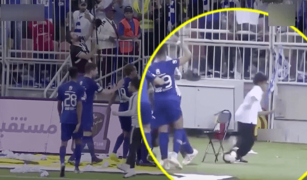 Gomis'in gol sevinci top toplayıcı çocuğu korkuttu!