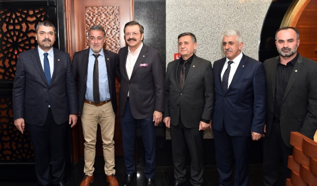 Tunceli TSO’dan Başkan Rıfat Hisarcıklıoğlu’na  ziyaret