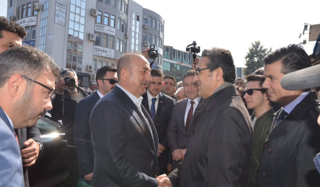 Dışişleri Bakanı Mevlüt Çavuşoğlu Aydın Kuşadası’nda