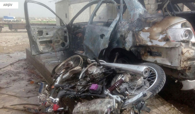 Fırat Kalkanı bölgesinde bombalı araçlı saldırı: 5 şehit...