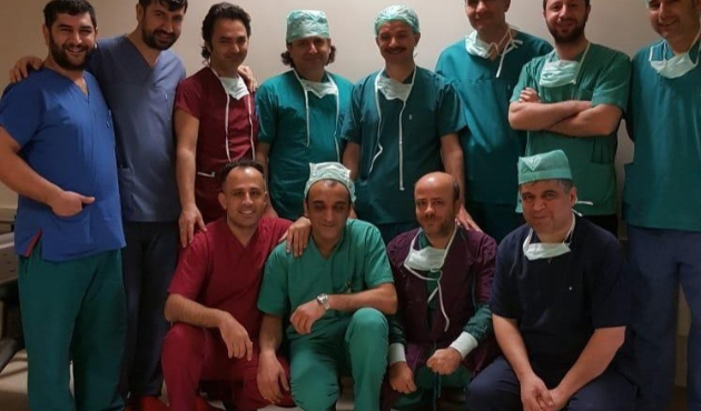 Adıyaman'da Süleyman Kılınç mesai arkadaşlarını unutmadı