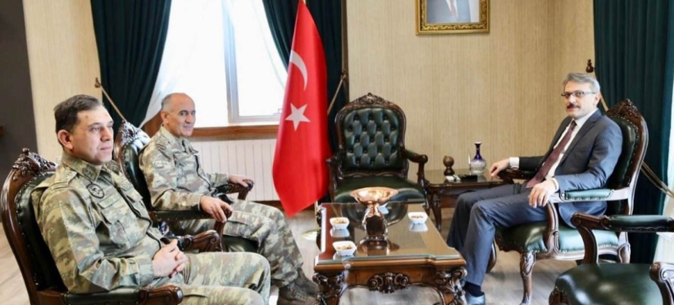 Bingöl'de Osman Erbaş, Vali Kadir Ekinci’yi ziyaret etti