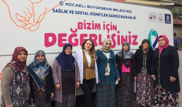 Kocaeli’de erken teşhis taramaları sürüyor