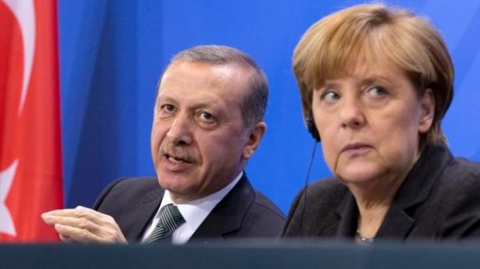 Cumhurbaşkanı Erdoğan Merkel ile görüştü!