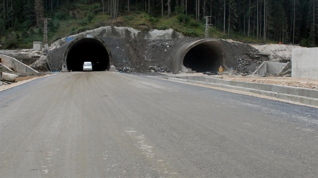 Ilgaz Tüneli'nde sona gelindi... Yıl sonuna kadar açılacak