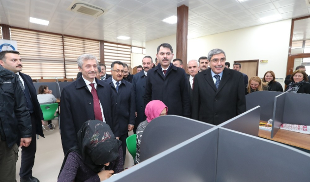 Gaziantep'te Bakan Murat Kurum’dan Şahinbey’e övgü