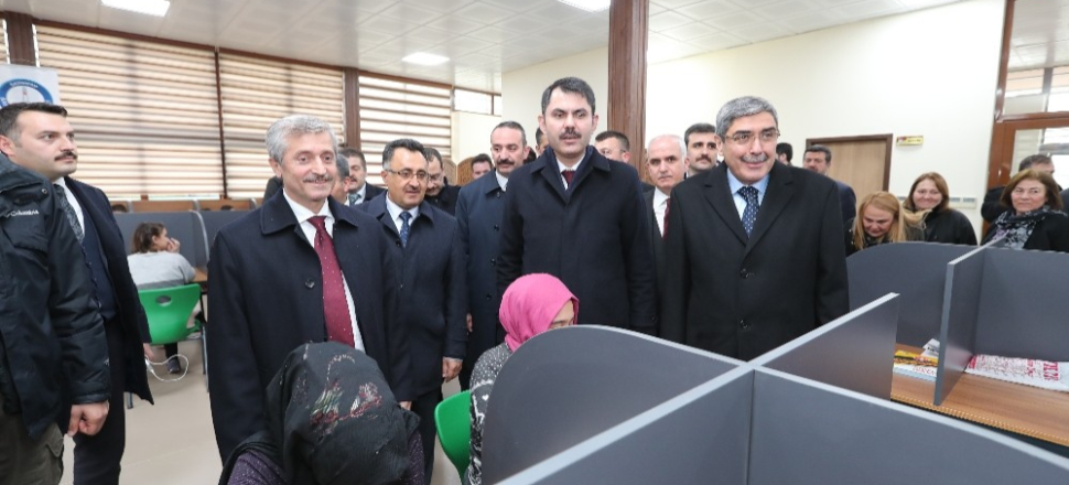 Gaziantep'te Bakan Murat Kurum’dan Şahinbey’e övgü
