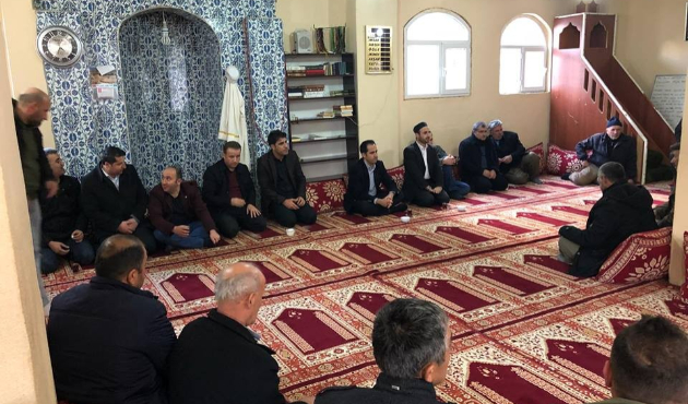 Şırnak Uludere Kaymakamı Fatih Yakınoğlu, taziye ziyaretinde bulundu